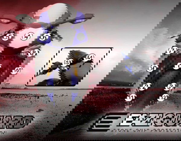 Pellicola protettiva yamaha yzf-r125 2014-2018