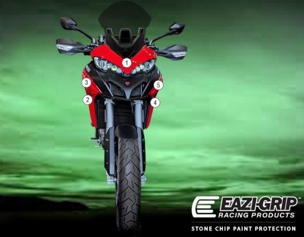 Pellicola protettiva carrozzeria Ducati Multistrada V2 2021-2024