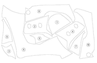 Pellicola moto Ducati Multistrada V4 | EZ - GUARDDUC027A - 49254 - ENDURRAD