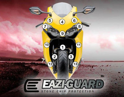 Pellicola moto honda cbr 1000 rr 2008 - 2011 - ENDURRAD