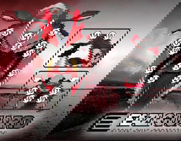 Pellicola moto honda cfr1000l africa twin 2016-2019