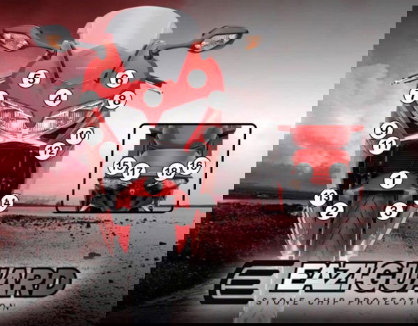 Pellicola adesiva moto  kawasaki zzr1400 2012-2019