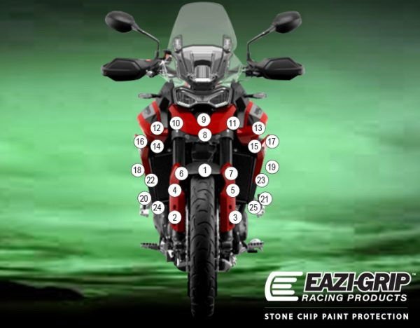 Pellicola moto TIGER 900 | GT 2020 - 2 | EZ - GUARDTRI008A - 37342 - ENDURRAD