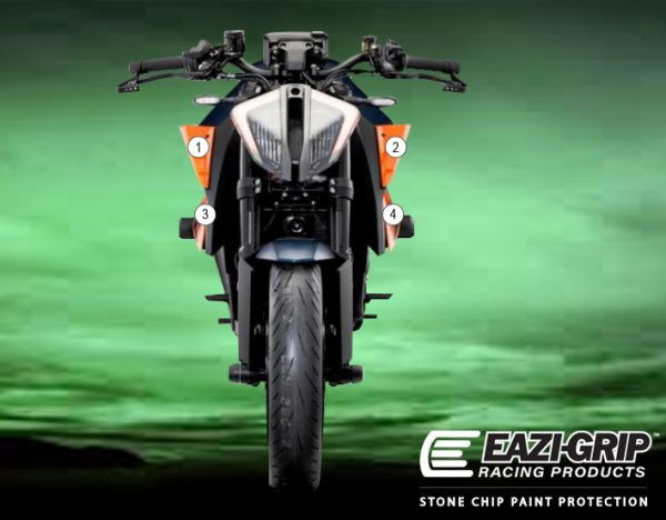 Pellicola protettiva 1290 SUPER DUKE R 2021-2023