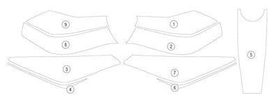 Pellicola protettiva BMW K 1600 GTL | B | GRAND AMERICA 2022 - ENDURRAD