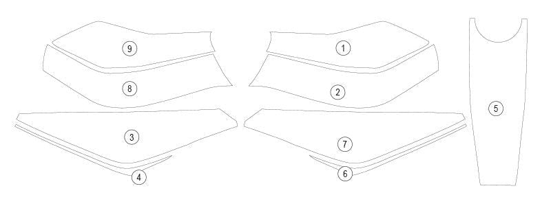 Pellicola protettiva BMW K 1600 GTL | EZ - GUARDBMW015A - 39388 - ENDURRAD