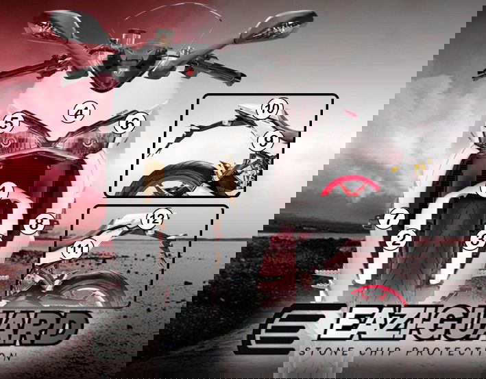 Pellicola moto ducati multistrada 1260/1260s 2018-2020