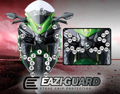 Pellicola protettiva kawasaki z 900 rs café 2017 - 2020 - ENDURRAD