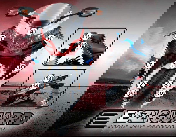 Pellicola moto triumph 1050 speed triple rs 2018-2020