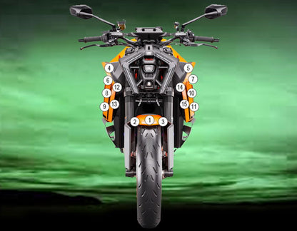 Pellicola protettiva per KTM 1390 Superduke R