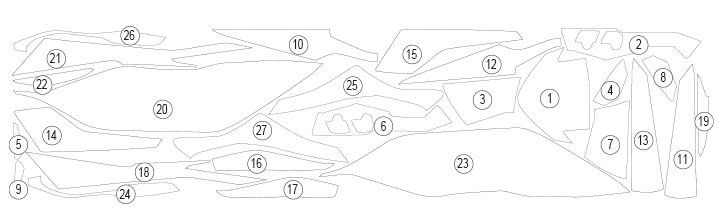 Pellicola protettiva carrozzeria Suzuki GSX-S1000 GX 2024-2026 – foto 2
