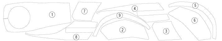 Pellicola protettiva serbatoio moto p | EZ - TANKSUZ005A - 50764 - ENDURRAD