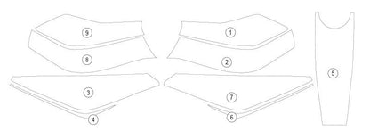 Pellicola protettiva serbatoio per BM | EZ - TANKBMW001A - 39576 - ENDURRAD