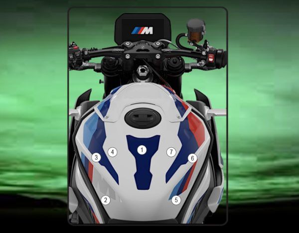 Pellicola protettiva serbatoio per BM | EZ - TANKBMW008A - 47790 - ENDURRAD