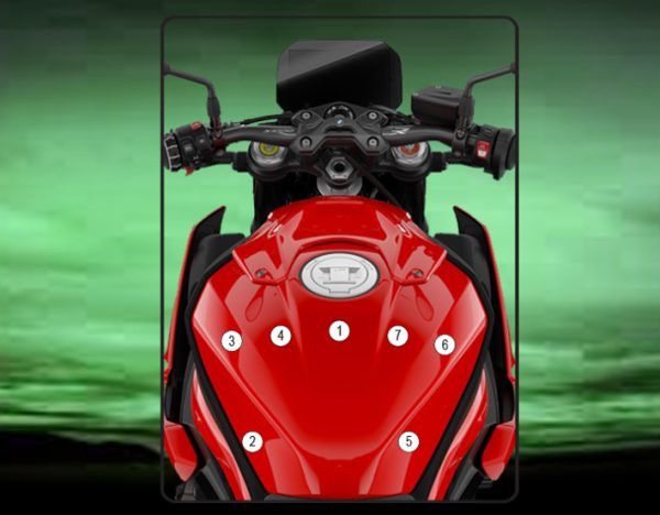 Pellicola protettiva serbatoio BMW S 1000 R 2021-2024