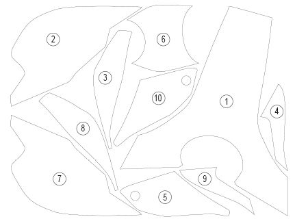 Pellicola protettiva serbatoio per DU | EZ - TANKDUC003A - 47795 - ENDURRAD
