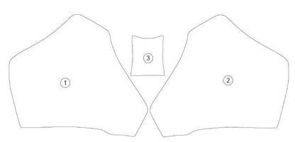 Pellicola protettiva serbatoio per Du | EZ - TANKDUC006A - 50515 - ENDURRAD