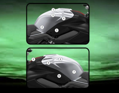 Pellicola protettiva serbatoio per DUCATI STREETFIGHTER V4 SP - ENDURRAD