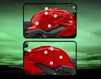 Pellicola protettiva serbatoio per DUCATI STREETFIGHTER V4
