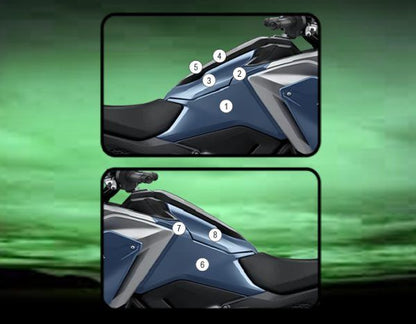 Pellicola protettiva serbatoio per Ho | EZ - TANKHON003A - 39594 - ENDURRAD