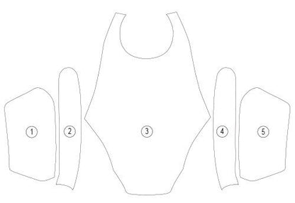 Pellicola protettiva serbatoio per Ka | EZ - TANKKAW001A - 39598 - ENDURRAD