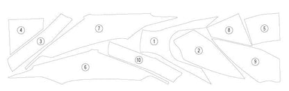 Pellicola protettiva serbatoio per KTM 1390 Superduke R - ENDURRAD