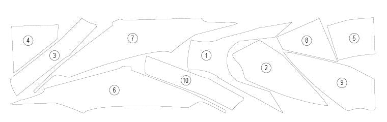 Pellicola protettiva serbatoio per KTM 1390 Superduke R - ENDURRAD