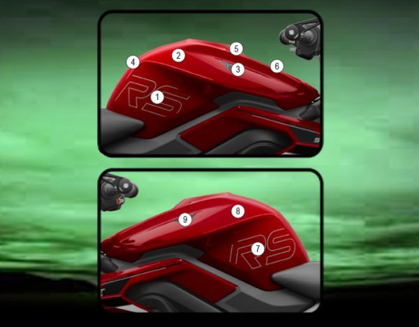 Pellicola protettiva serbatoio per ST | EZ - TANKTRI004A - 47801 - ENDURRAD