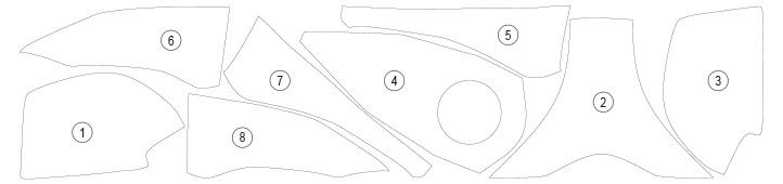 Pellicola protettiva serbatoio per Su | EZ - TANKSUZ002A - 39611 - ENDURRAD