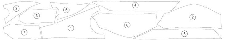 Pellicola protettiva serbatoio per Yamaha R 7 2021 - ENDURRAD