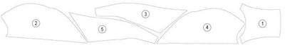 Pellicola protettiva serbatoio per Yamaha TRACER 7 2021 - 2022 - ENDURRAD