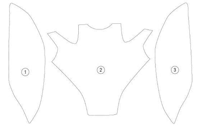 Pellicola protettiva SUZUKI GSX - S 1000 GT 2022 - ENDURRAD