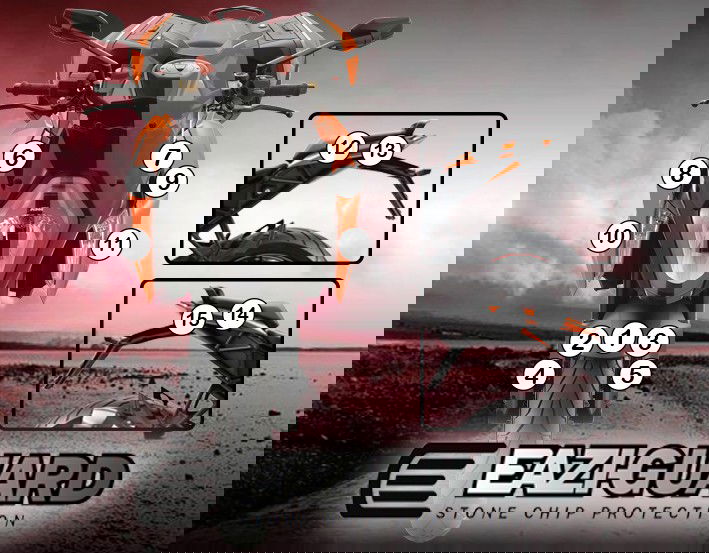 Pellicola moto suzuki gsxr600/750 2011-2018