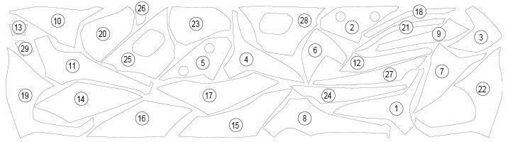 Pellicola protettiva TRIUMPH TIGER S | EZ - GUARDTRI012A - 39400 - ENDURRAD
