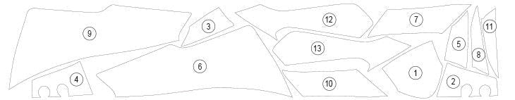 Pellicola protettiva YAMAHA TRACER 9 | EZ - GUARDYAM018A - 39413 - ENDURRAD