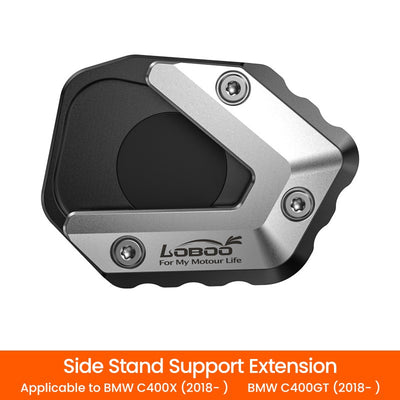 Compatibilità CJC092: Side Stand Support Extension per BMW C400X e C400GT dal 2018