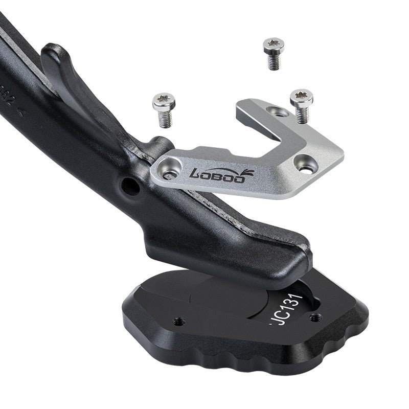 In the package: screws, Torx key, and threadlocker