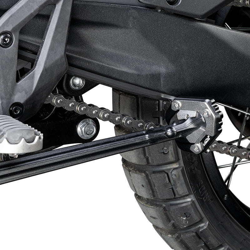 It’s not the motorcycle’s weight that makes it sink