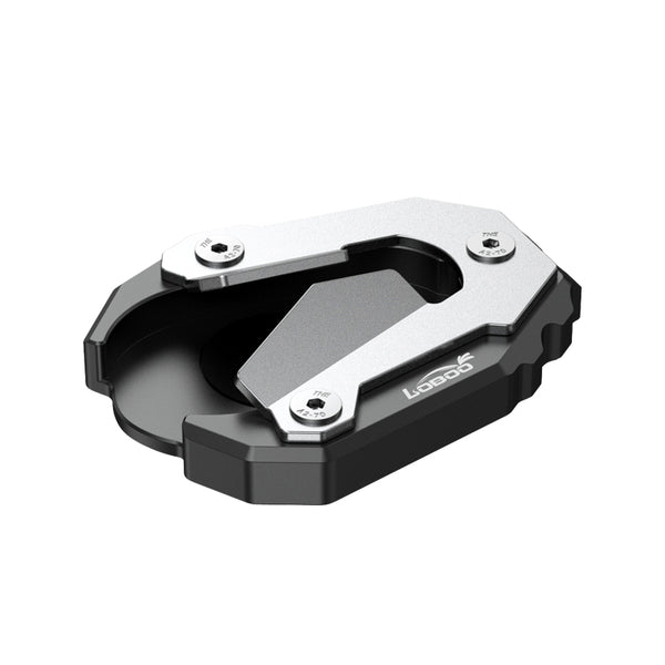 Kickstand plate for Triumph Tiger 900 Rally Pro from 2021 | CNC aluminum, mounts on the original foot