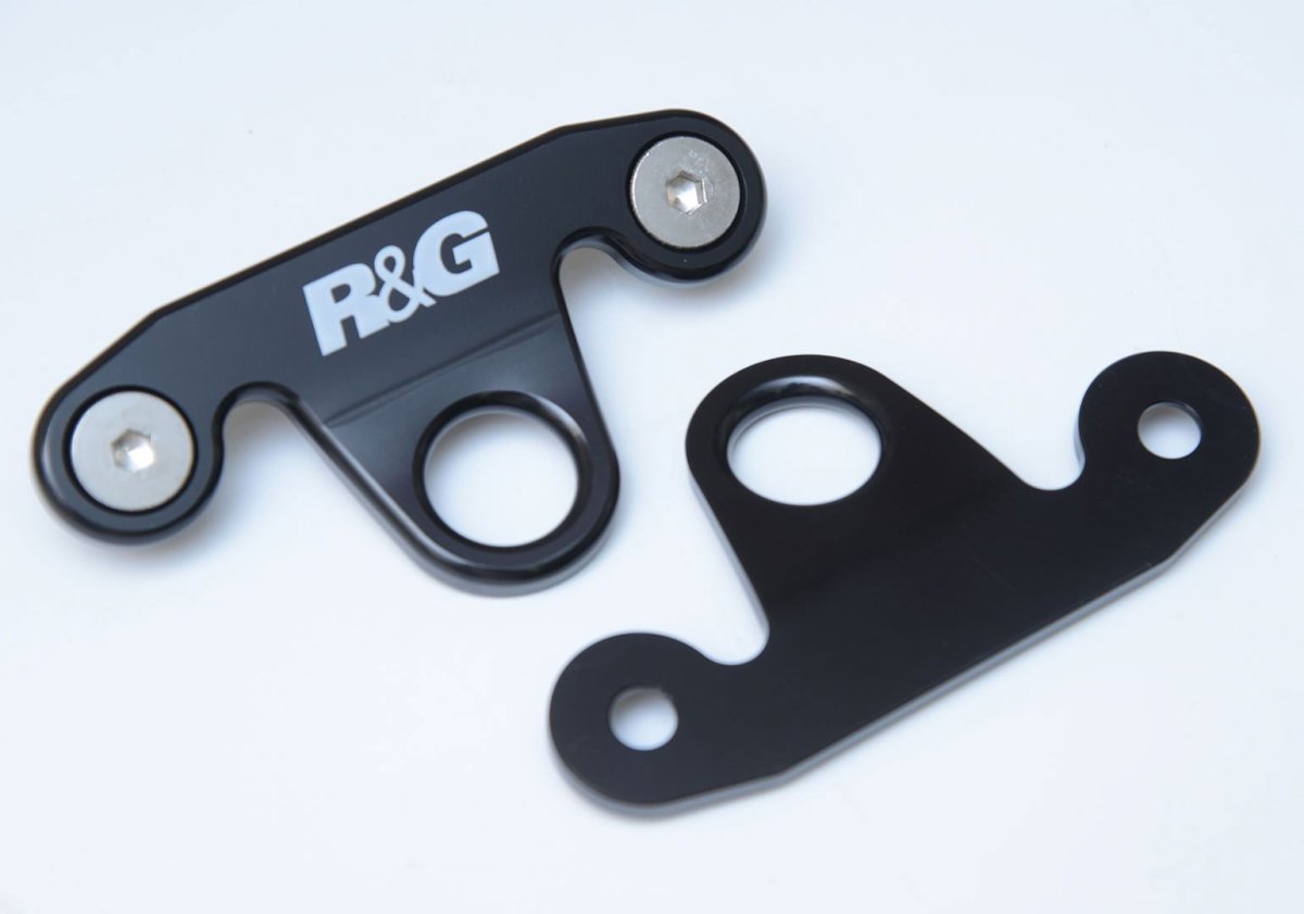 Piastra Per Aggancio Cinghie Coppia Bmw S1000RR 10 R G 18554 Rg TH0004BK - ENDURRAD