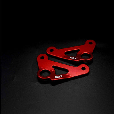 Piastra Per Aggancio Cinghie Coppia Honda CBR250RR 17 Rosso 18569 - Endurrad
