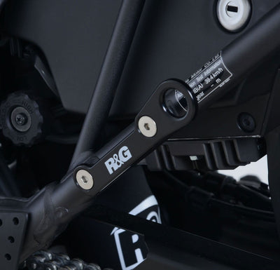 Piastra Per Aggancio Cinghie Coppia Honda CRF1000L Africa Twin Nero TH0019BK Non Compatibile Con Borse Laterali Originali 55125 - Endurrad