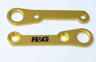 Piastra per aggancio cinghie - coppia, Yamaha YZF - R25 / R3 - R&G - ENDURRAD