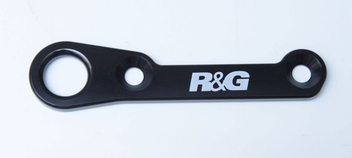 Piastra per aggancio cinghie - coppia, Yamaha YZF - R25 / R3 - R&G - ENDURRAD