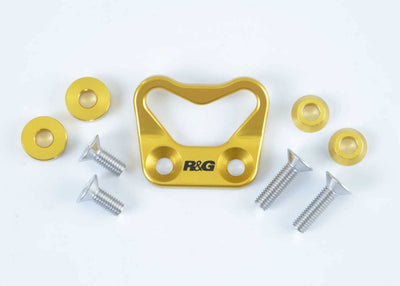 Piastra per aggancio cinghie - singola, Ducati 899/959/1199/1299 Panigale R&G - ENDURRAD