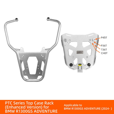 Piastra top case LOBOO R 1300 GS Adventure con attacchi P45T, P36T, T36T