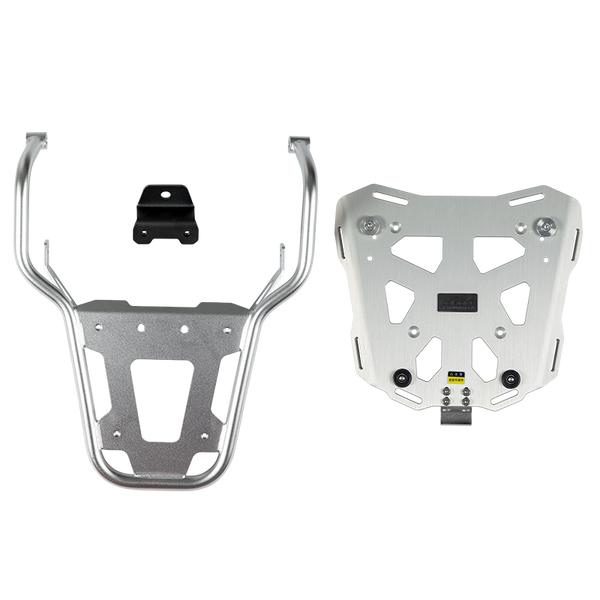 Top case plate for Aprilia Tuareg 660 from 2022 | support, bracket, and hardware, 17 components