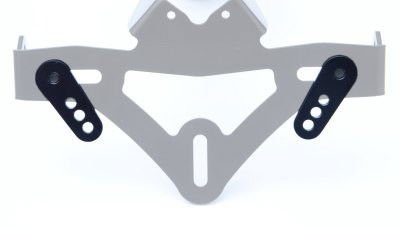 Piastrine Universali Montaggio Supporto Targa 10700 Rg LPK0003BK - ENDURRAD