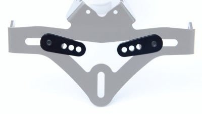 Piastrine Universali Montaggio Supporto Targa 10700 Rg LPK0003BK - ENDURRAD