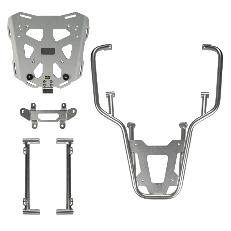 Piastra bauletto LOBOO JP871W con telaietto, staffa anteriore e barre laterali per Yamaha Ténéré 700